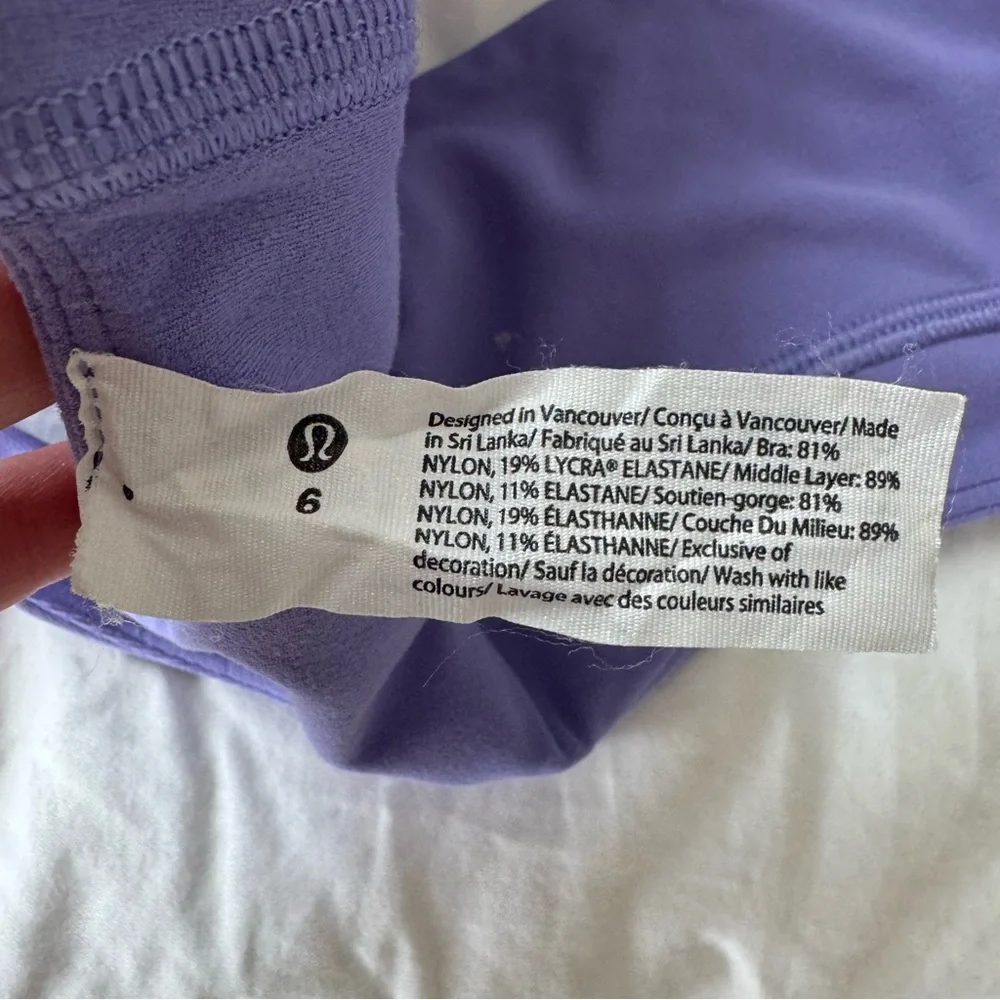 Lululemon “Like New” Dark Lavender Set - Picture 6 of 9